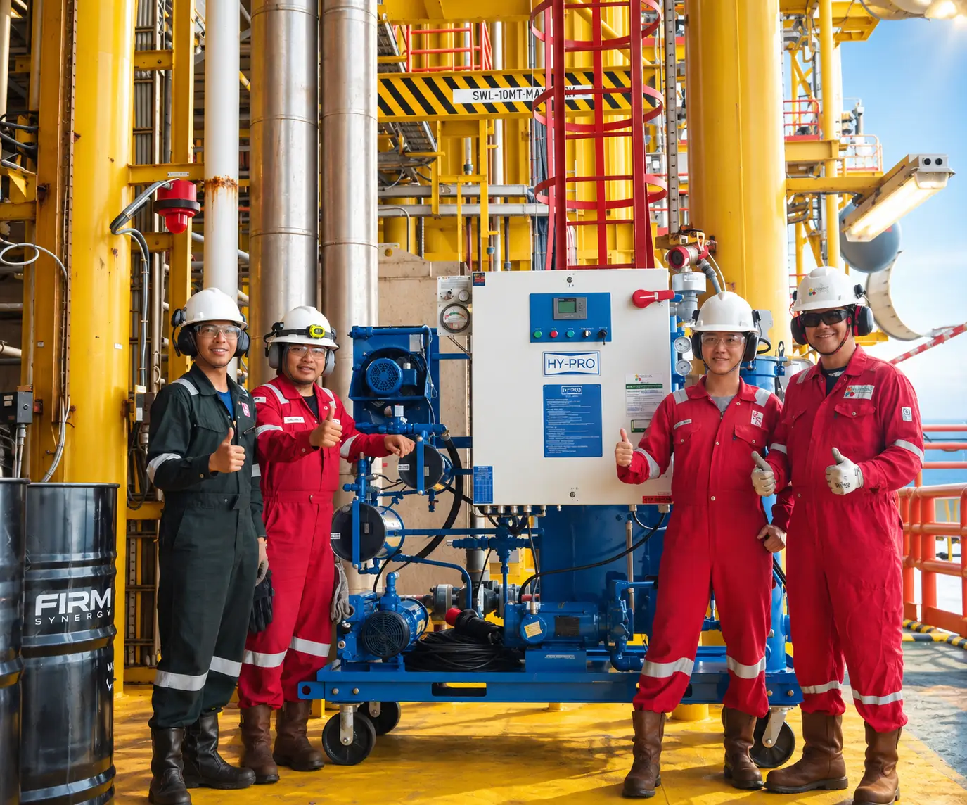 Firm Synergy offshore operations